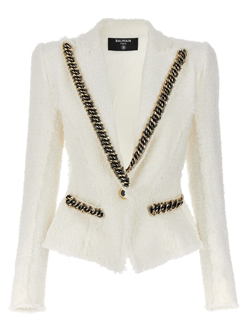 Balmain Tweed Blazer - Women