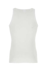 Versace Logo-embroidered Tank Top - Men