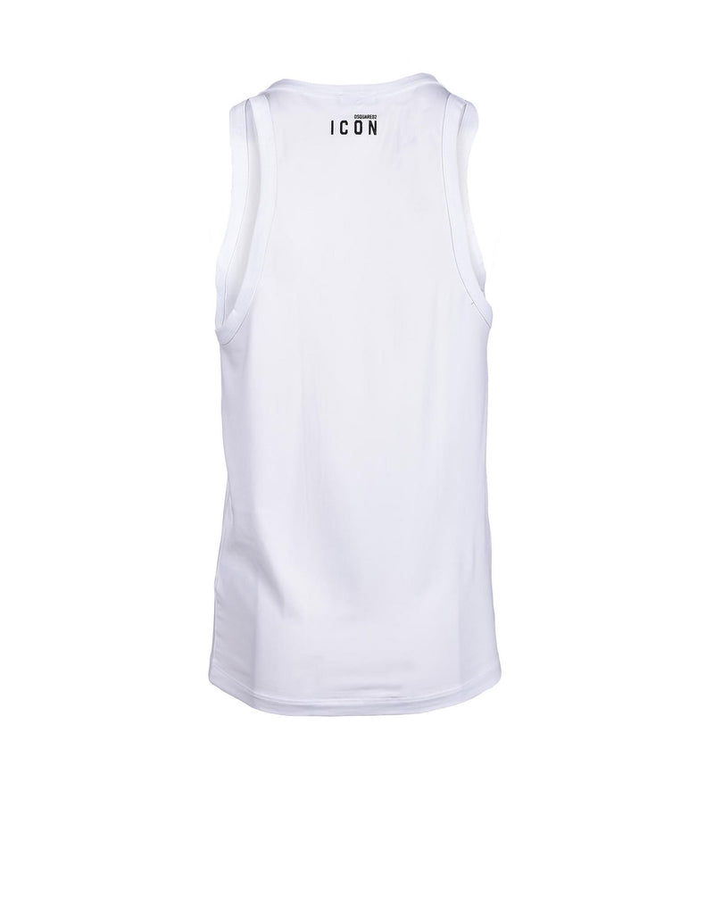 Dsquared2 Mens White Tank Top - Men