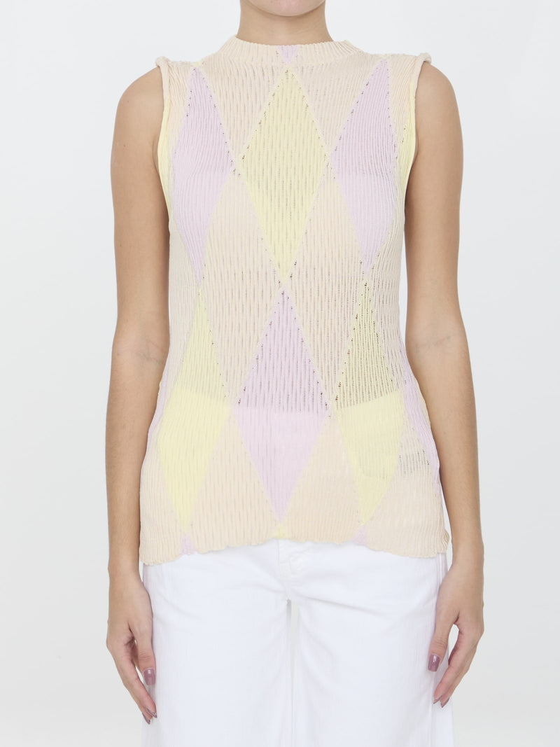 Burberry Argyle Top - Women