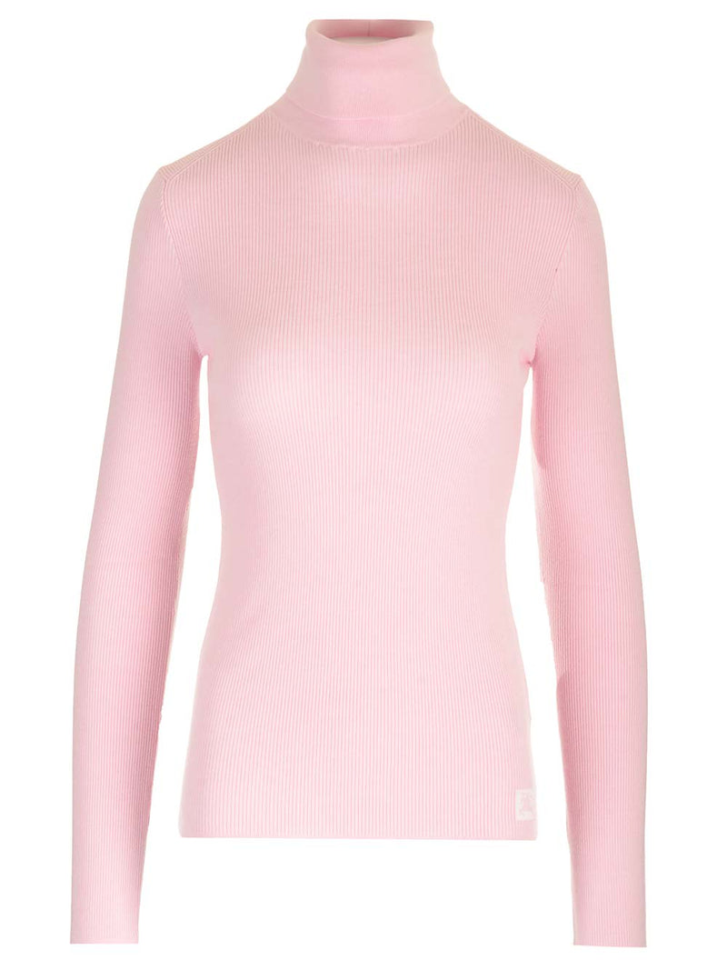 Burberry Pink Turtleneck Sweater - Women