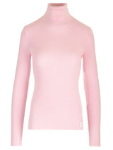 Burberry Pink Turtleneck Sweater - Women