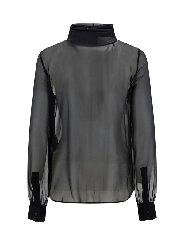 Saint Laurent Silk Shirt - Women