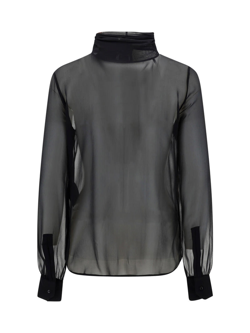 Saint Laurent Silk Shirt - Women