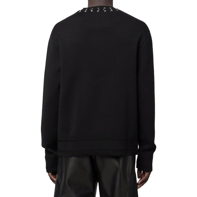 Givenchy Hoop Detailed Neckline Jumper - Men