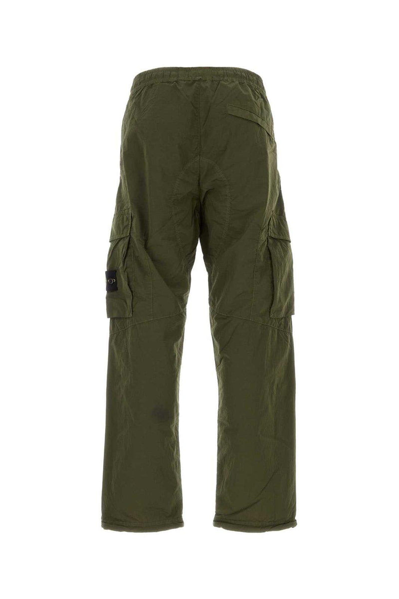 Stone Island Compass Patch Elasticated Waist Pants - Men