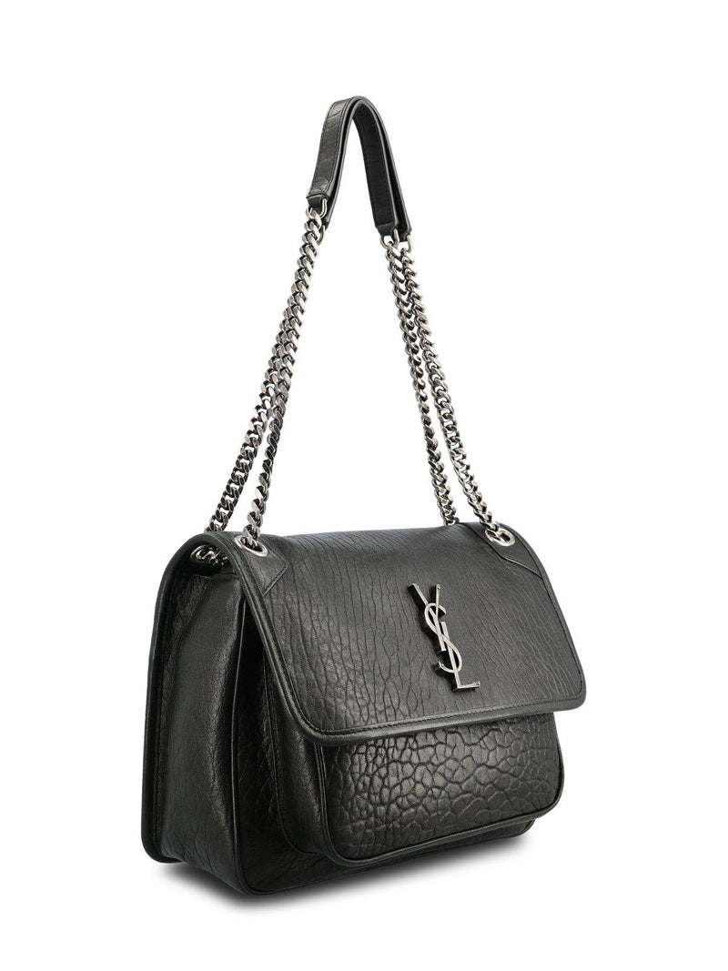 Saint Laurent Niki Logo Plaque Medium Shoulder Bag - Women