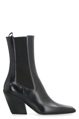 Prada Leather Chelsea Boots - Women