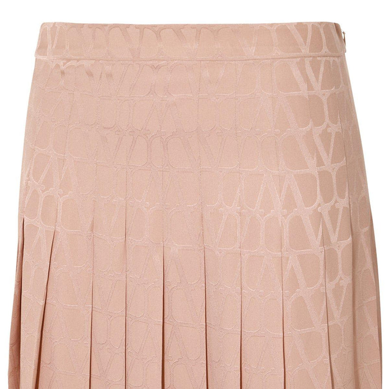 Valentino Pleated Midi Skirt - Women