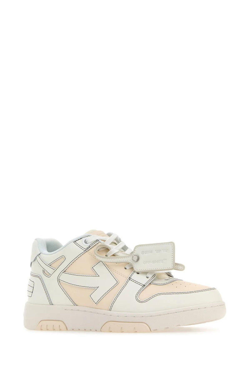Off-White Two-tone Leather Out Of Office Sneakers - Men