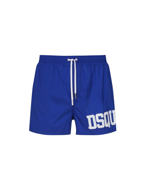 Dsquared2 Logo Swimsuit In Contrasting Color - Men