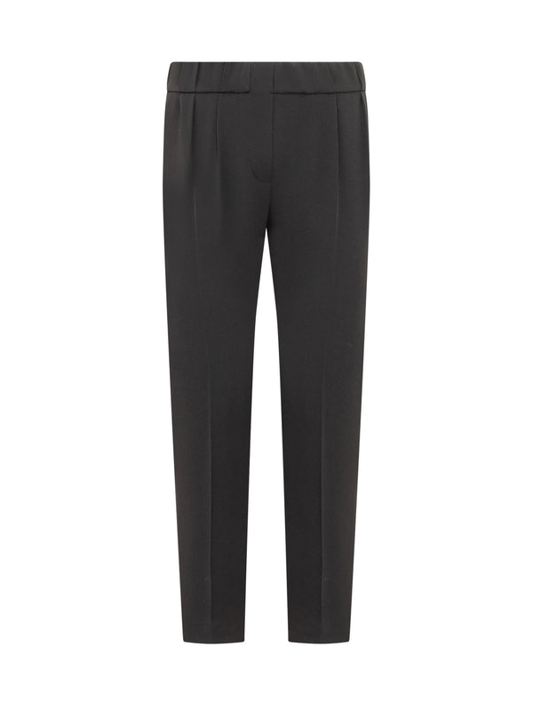 Brunello Cucinelli Cady Cropped Trousers - Women