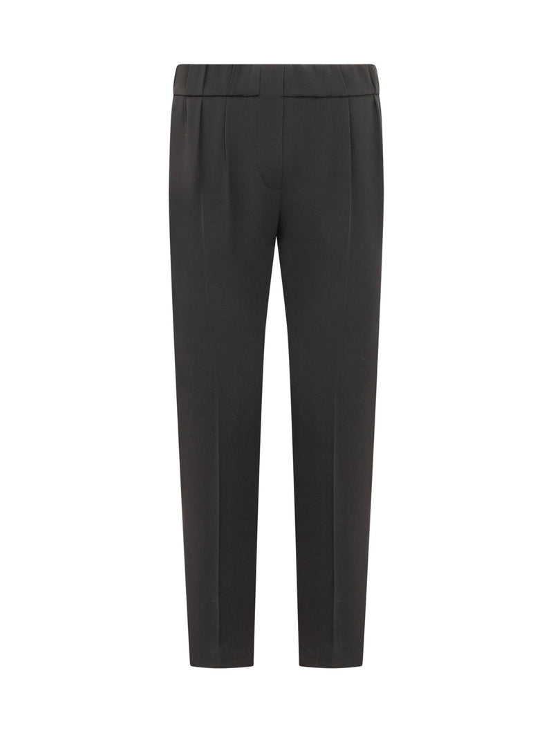 Brunello Cucinelli Cady Cropped Trousers - Women