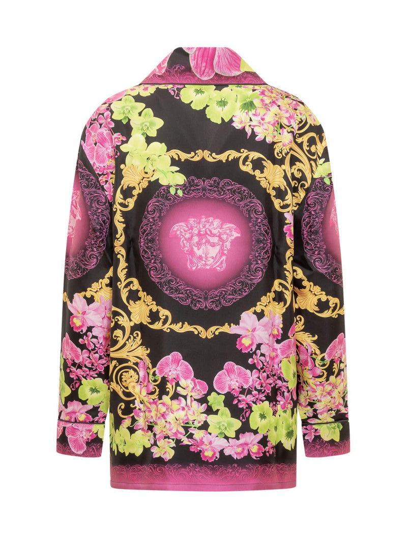 Versace Medusa Orchid Shirt - Women - Piano Luigi