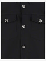 Versace Cotton Gabardine Shirt - Men