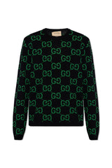 Gucci Sweater With gg Pattern - Men