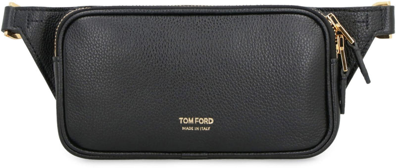 Tom Ford Leather Belt Bag - Men - Piano Luigi