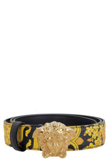 Versace Leather Belt With Buckle - Women - Piano Luigi