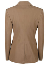 Burberry Single Buttoned Regular Blazer - Women