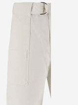 J.W. Anderson Cotton Pants With Belt - Men