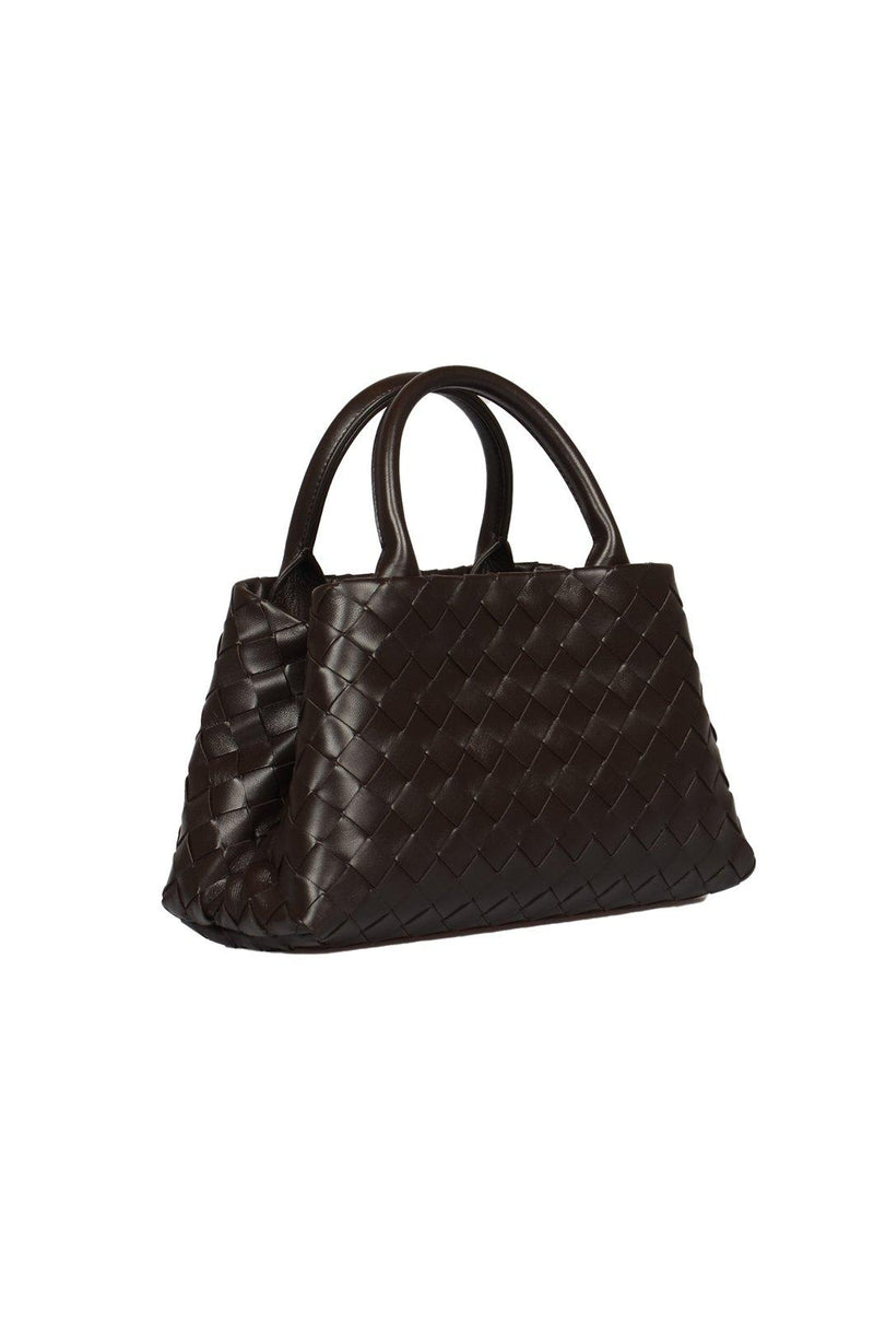 Bottega Veneta Small Intrecciato Top Handle Bag - Women