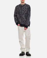 Versace Barocco Knit Sweater - Men - Piano Luigi