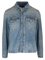 Tom Ford Washed Denim Overshirt - Men