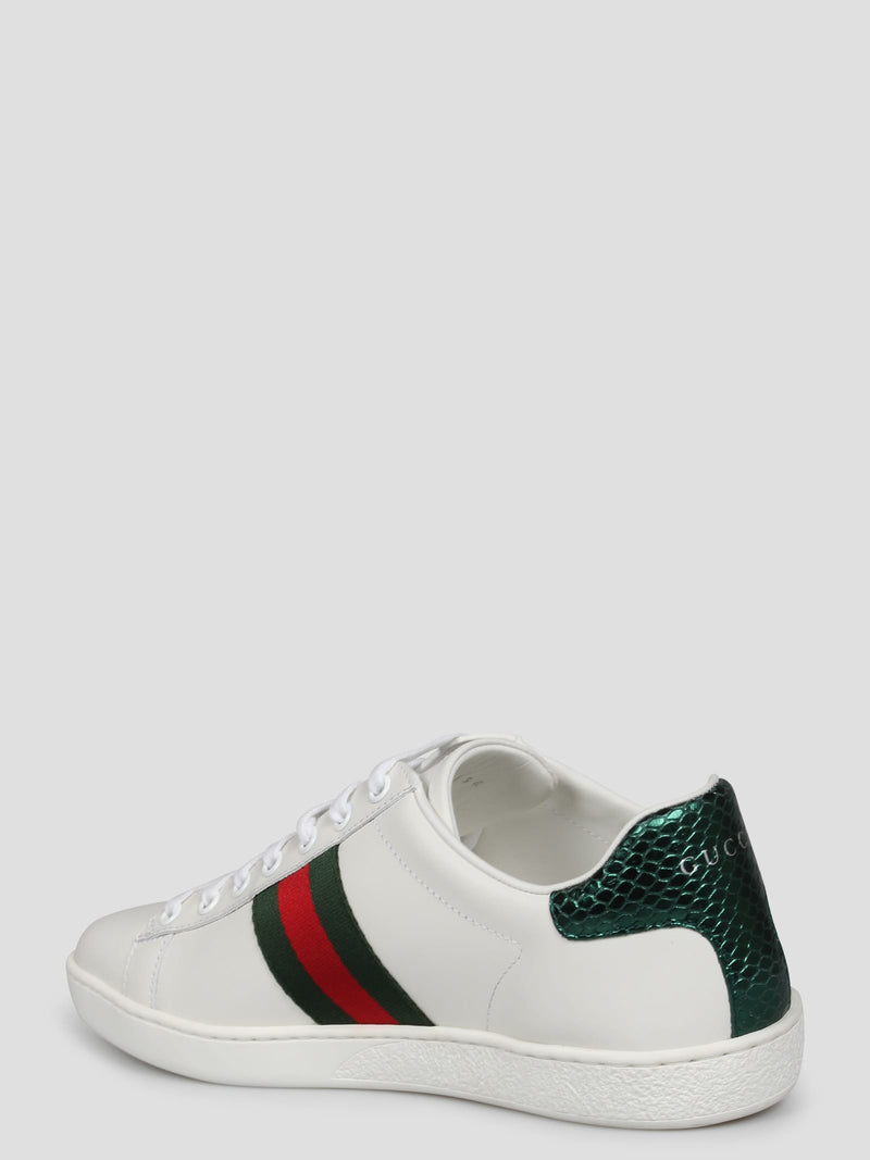 Gucci Ace With Bee Trainer - Women