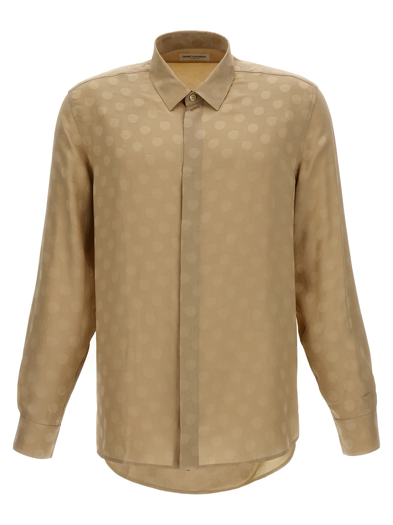 Saint Laurent Polka Dot Shirt - Men