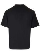 AMIRI Black T-shirt With Light Blue Logo - Men