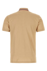 Burberry Camel Piquet Polo Shirt - Men