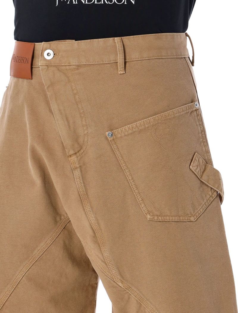 J.W. Anderson Twisted Workwear Shorts - Men