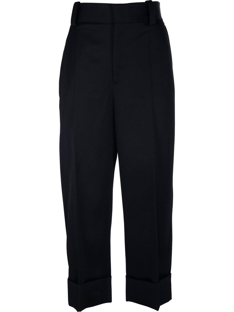 Bottega Veneta Turn-up Hem Sartorial Trousers - Women