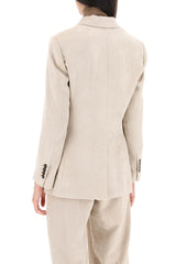 Brunello Cucinelli Double-breasted Flap Pockets Jacket - Women