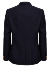 Versace Double-breasted Wool Blazer - Men