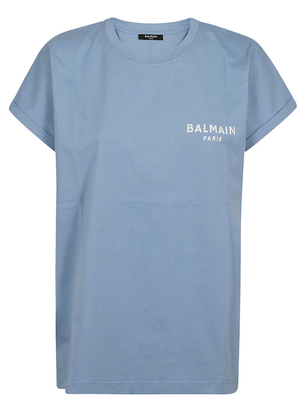 Balmain Flock Detail T-shirt - Women