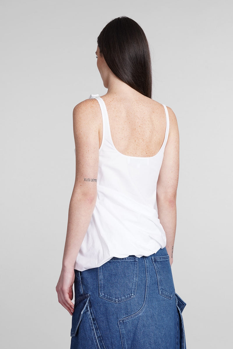 J.W. Anderson Topwear In White Cotton - Women