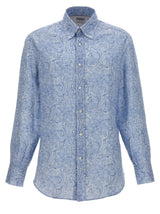 Brunello Cucinelli All-over Print Shirt - Men