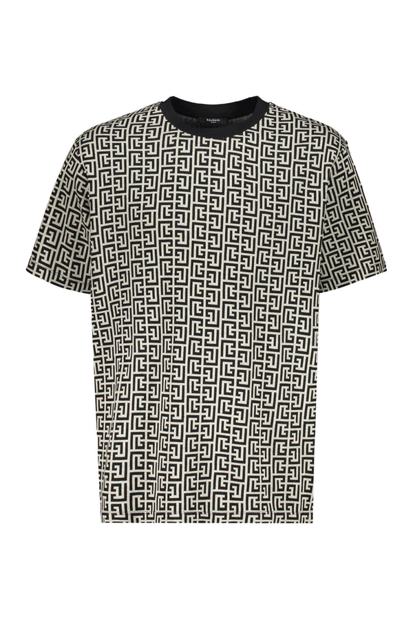 Balmain Cotton Crew-neck T-shirt - Men