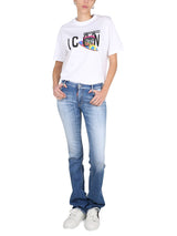 Dsquared2 T-shirt Icon Hildegard East - Women