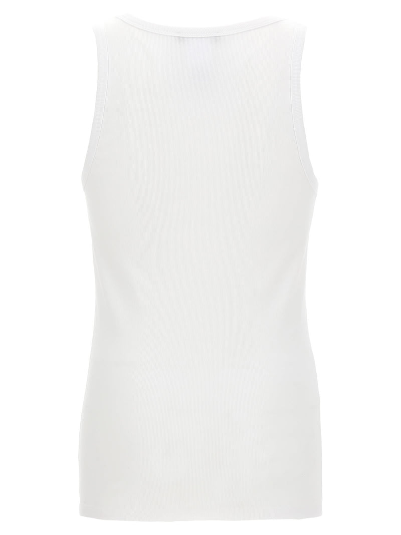 Versace Logo Embroidery Tank Top - Men