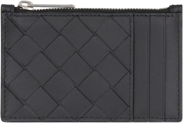 Bottega Veneta Leather Card Holder - Men