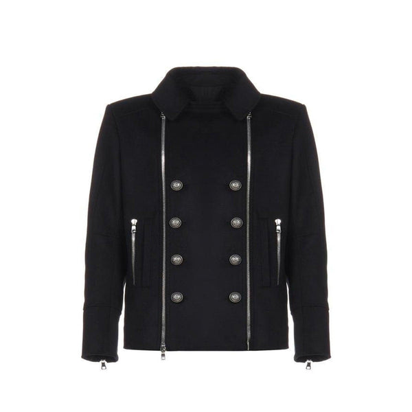 Balmain Alpaca Jacket - Men - Piano Luigi