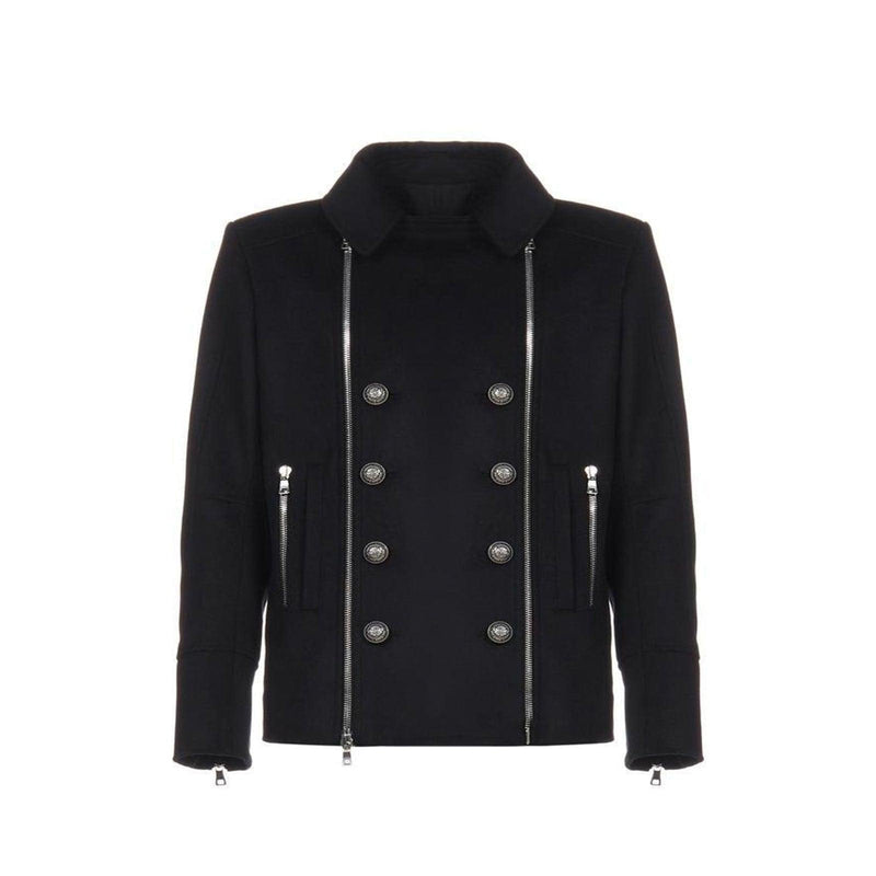 Balmain Alpaca Jacket - Men - Piano Luigi