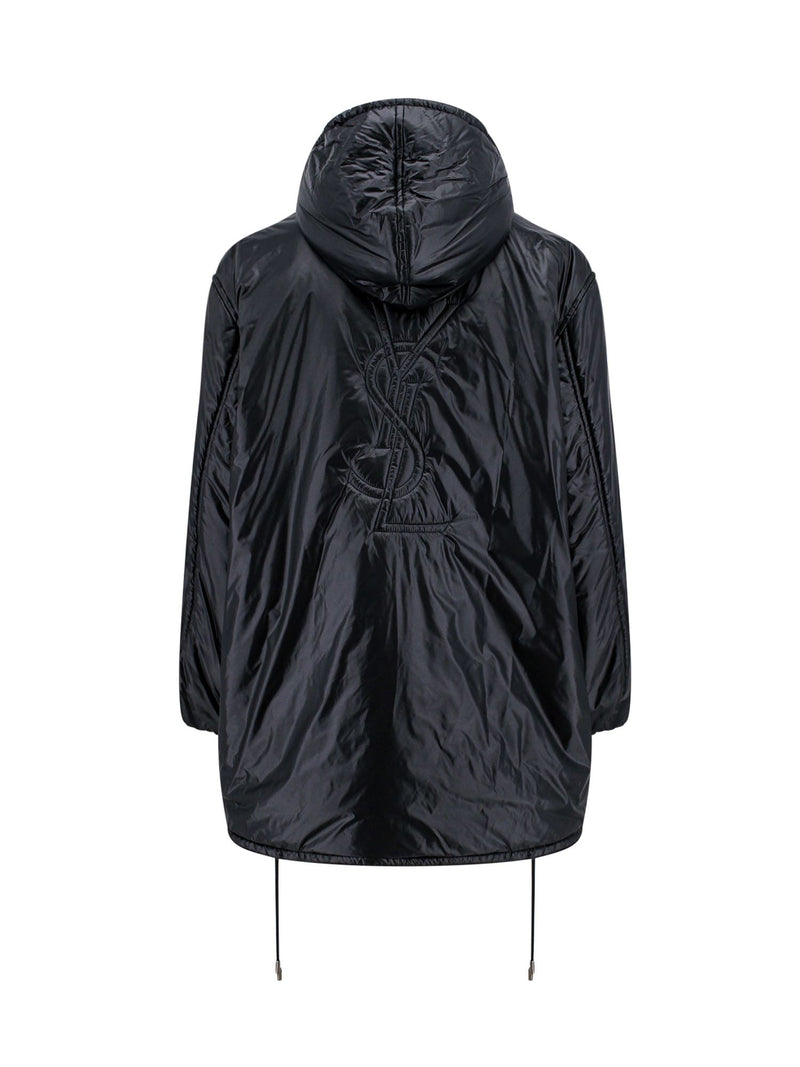 Saint Laurent Cassandre Nylon Anorak - Women