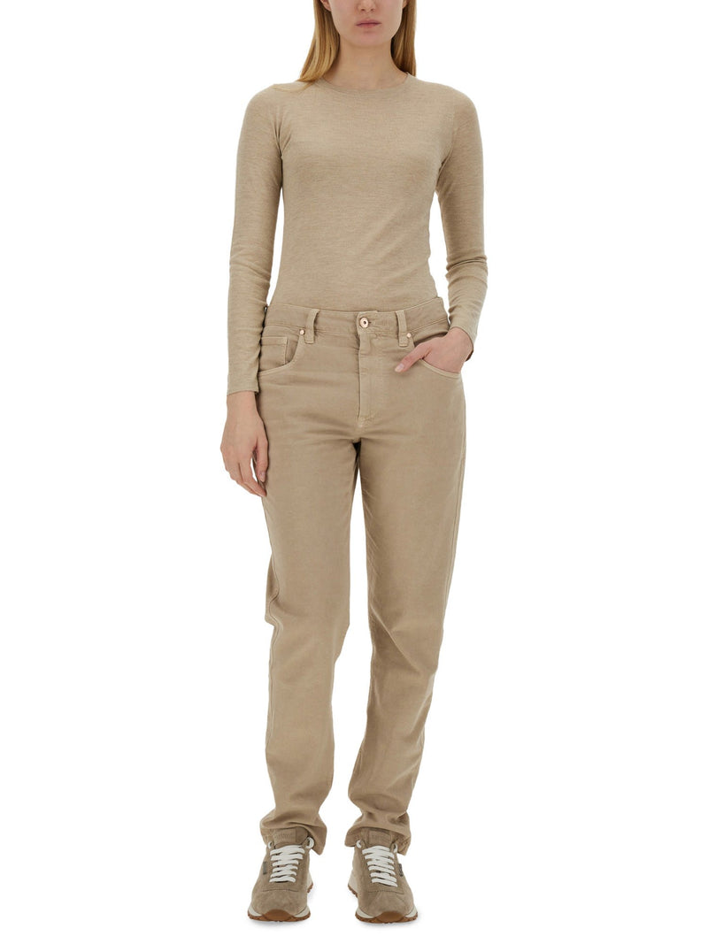 Brunello Cucinelli Cashmere And Silk Sweater - Women