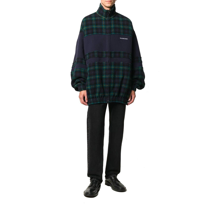 Balenciaga Oversized Logo Jacket - Men - Piano Luigi