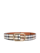 Burberry Checked Belt - Women