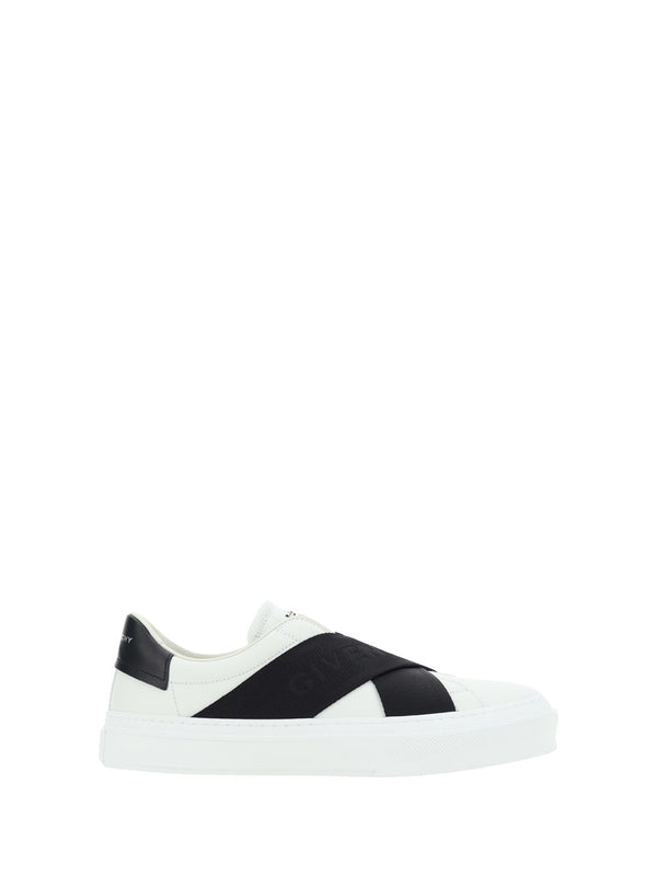 Givenchy City Sport Leather Sneakers - Men