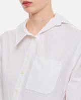 Jacquemus Asymmetric Front Buttoned Cotton Shirt - Women